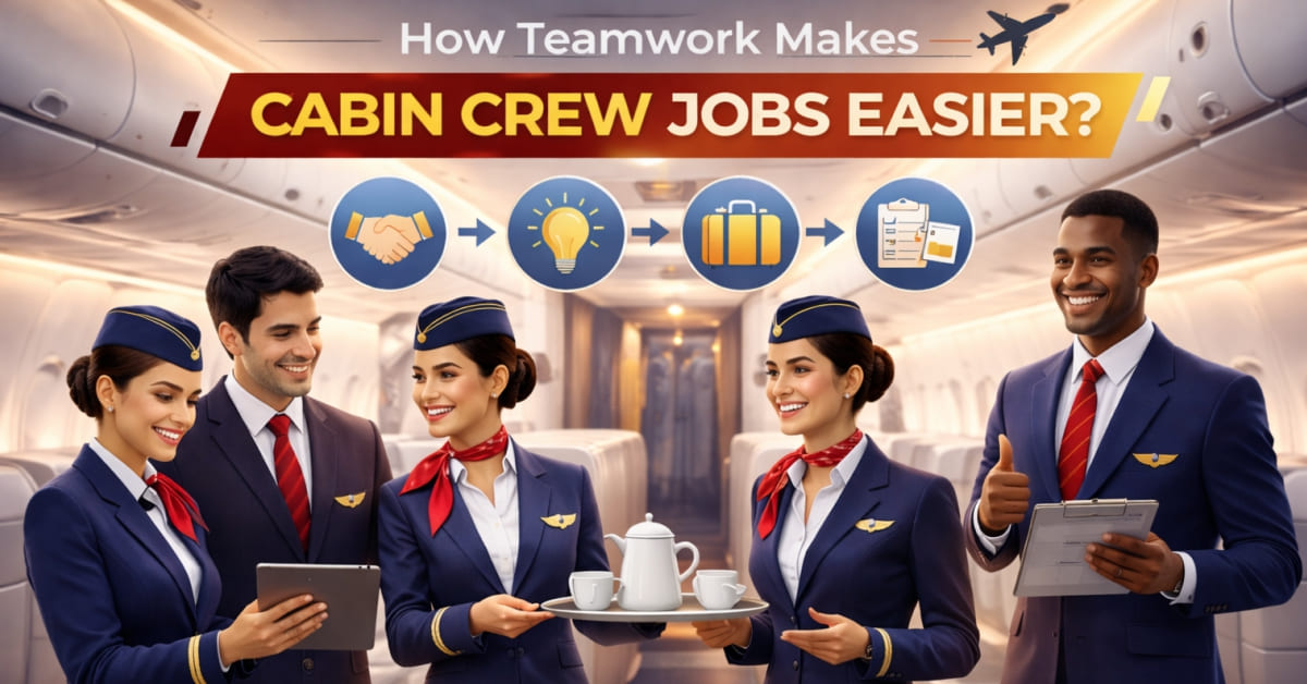 How Teamwork Makes Cabin Crew Jobs Easier?